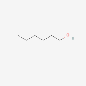 3-Methyl-1-hexanol chemical structure (CAS 13231-81-7)