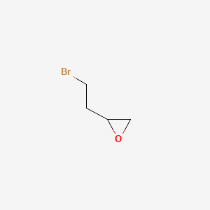 2-(2-Bromoethyl)oxirane chemical structure (CAS 13287-42-8)