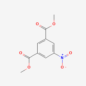 Dimethyl 5-nitroisophthalate chemical structure (CAS 13290-96-5)
