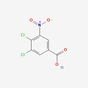 3,4-Dichloro-5-nitrobenzoic acid chemical structure (CAS 13300-63-5)