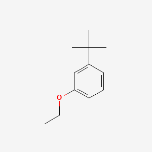 1-(tert-Butyl)-3-ethoxybenzene chemical structure (CAS 133073-81-1)
