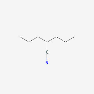 2-Propylvaleronitrile chemical structure (CAS 13310-75-3)