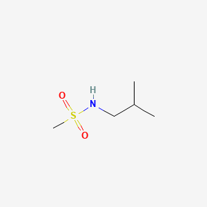 N-Isobutylmethanesulfonamide chemical structure (CAS 133171-80-9)
