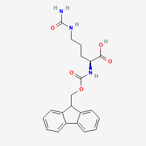 Fmoc-Cit-OH chemical structure (CAS 133174-15-9)