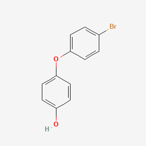 4-(4-Bromophenoxy)phenol chemical structure (CAS 13320-48-4)