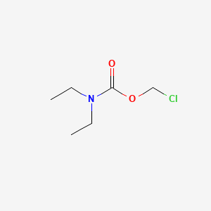 Chloromethyl diethylcarbamate chemical structure (CAS 133217-92-2)