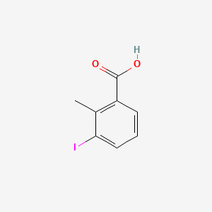 3-Iodo-2-methylbenzoic acid chemical structure (CAS 133232-56-1)