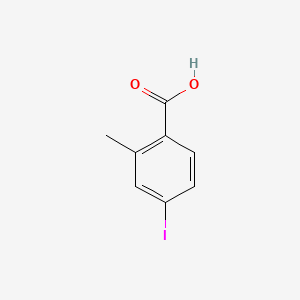 4-Iodo-2-methylbenzoic acid chemical structure (CAS 133232-58-3)