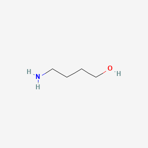 4-Aminobutan-1-ol chemical structure (CAS 13325-10-5)