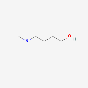 4-(Dimethylamino)butan-1-ol chemical structure (CAS 13330-96-6)