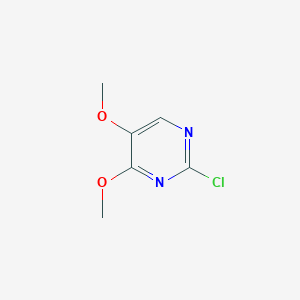 2-Chloro-4,5-dimethoxypyrimidine chemical structure (CAS 1333240-17-7)