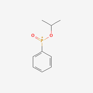 Isopropyl phenylphosphinate chemical structure (CAS 13336-50-0)