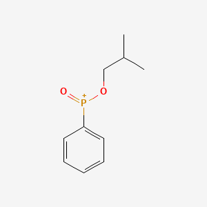 Isobutyl phenylphosphinate chemical structure (CAS 13336-52-2)