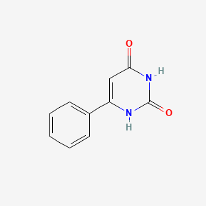 6-Phenylpyrimidine-2,4(1H,3H)-dione chemical structure (CAS 13345-09-0)