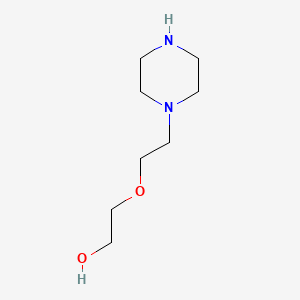 2-(2-(Piperazin-1-yl)ethoxy)ethanol chemical structure (CAS 13349-82-1)