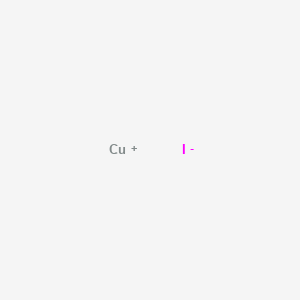 Copper iodide chemical structure (CAS 1335-23-5)