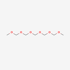 2,4,6,8,10,12-Hexaoxatridecane chemical structure (CAS 13352-76-6)
