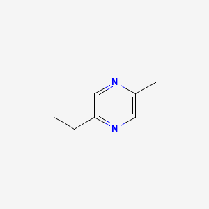 2-Ethyl-5-methylpyrazine(contains 2-Ethyl-6-methylpyrazine) chemical structure (CAS 13360-64-0)