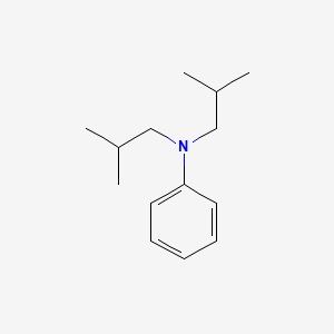 N,N-Diisobutylaniline chemical structure (CAS 13369-17-0)