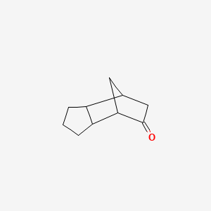 Hexahydro-1H-4,7-methanoinden-5(6H)-one chemical structure (CAS 13380-94-4)