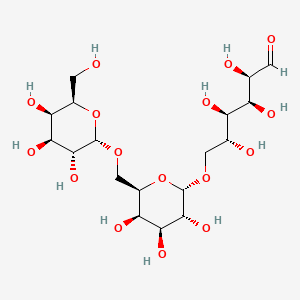 Manninotriose chemical structure (CAS 13382-86-0)