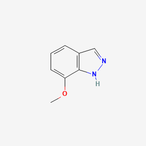 7-Methoxy-1H-indazole chemical structure (CAS 133841-05-1)
