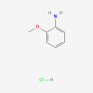 2-Methoxyaniline hydrochloride chemical structure (CAS 134-29-2)