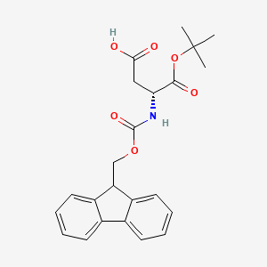 Fmoc-D-Asp-OtBu chemical structure (CAS 134098-70-7)
