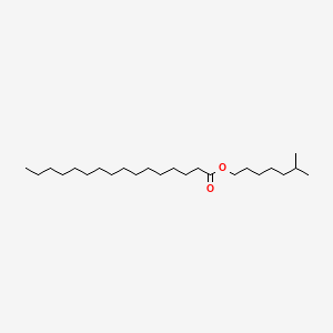 6-Methylheptyl palmitate chemical structure (CAS 1341-38-4)