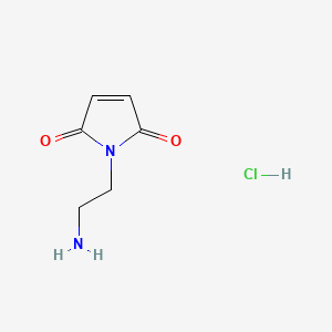 N-(2-Aminoethyl)maleimide Hydrochloride chemical structure (CAS 134272-64-3)