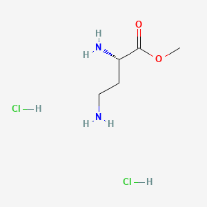 Methyl (S)-2,4-diaminobutanoate dihydrochloride chemical structure (CAS 134275-07-3)