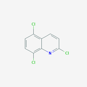 2,5,8-Trichloroquinoline chemical structure (CAS 1343067-49-1)