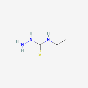 N-Ethylhydrazinecarbothioamide chemical structure (CAS 13431-34-0)