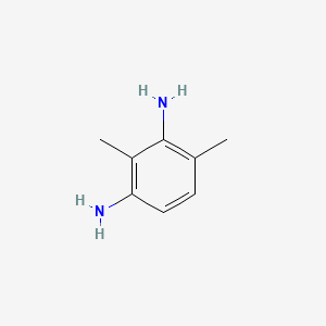 2,4-Dimethylbenzene-1,3-diamine chemical structure (CAS 13438-26-1)
