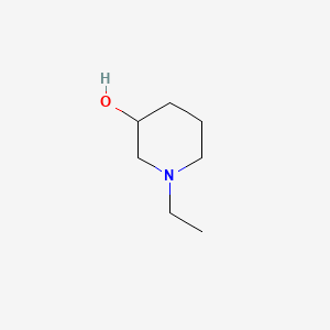 1-Ethylpiperidin-3-ol chemical structure (CAS 13444-24-1)