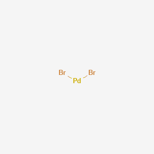 Palladium bromide chemical structure (CAS 13444-94-5)