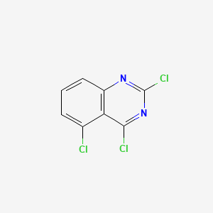 2,4,5-Trichloroquinazoline chemical structure (CAS 134517-55-8)