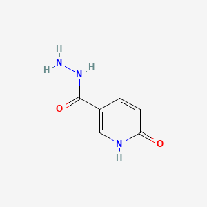 6-Oxo-1,6-dihydropyridine-3-carboxylic acid hydrazide chemical structure (CAS 134531-63-8)