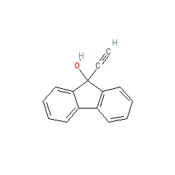 9-Ethynyl-9H-fluoren-9-ol chemical structure (CAS 13461-74-0)