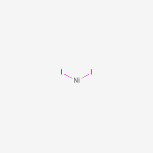 Nickel iodide (NiI2) chemical structure (CAS 13462-90-3)