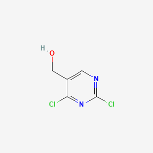 (2,4-Dichloropyrimidin-5-yl)methanol chemical structure (CAS 1346537-23-2)