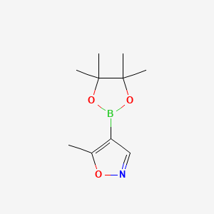 5-Methylisoxazole-4-boronic Acid Pinacol Ester chemical structure (CAS 1346808-41-0)