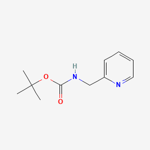 N-Boc-2-(aminomethyl)pyridine chemical structure (CAS 134807-28-6)