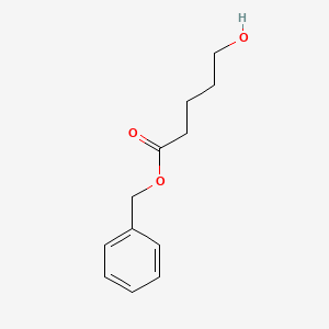 Benzyl 5-hydroxypentanoate chemical structure (CAS 134848-96-7)