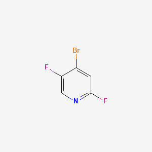 4-Bromo-2,5-difluoropyridine chemical structure (CAS 1349718-16-6)