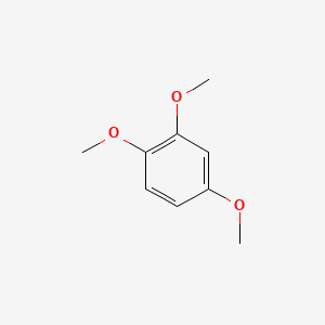 1,2,4-Trimethoxybenzene chemical structure (CAS 135-77-3)