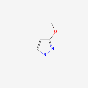3-Methoxy-1-methyl-1H-pyrazole chemical structure (CAS 1350323-86-2)