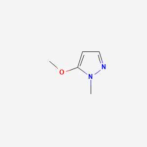 5-Methoxy-1-methyl-1H-pyrazole chemical structure (CAS 1350323-88-4)