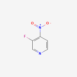 3-Fluoro-4-nitropyridine chemical structure (CAS 13505-01-6)