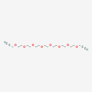 4,7,10,13,16,19,22,25-Octaoxaoctacosa-1,27-diyne chemical structure (CAS 1351373-46-0)